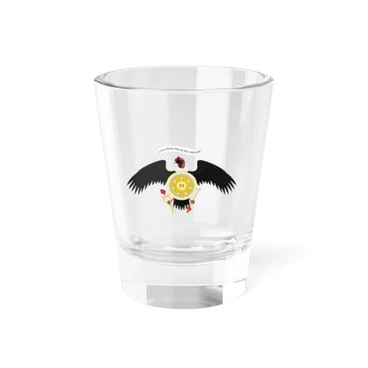 Segundo escudo de armas de la Primera República de Venezuela (Venezuela) (Coat of Arms) Shot Glass 1.5oz - Go Mug Yourself
