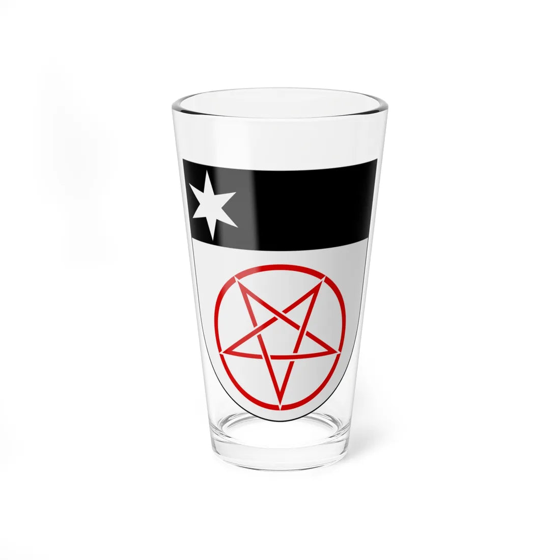 Sektionen för operativ teknik SOT (Sweden) (Coat of Arms) Pint Glass 16oz 16oz - Go Mug Yourself