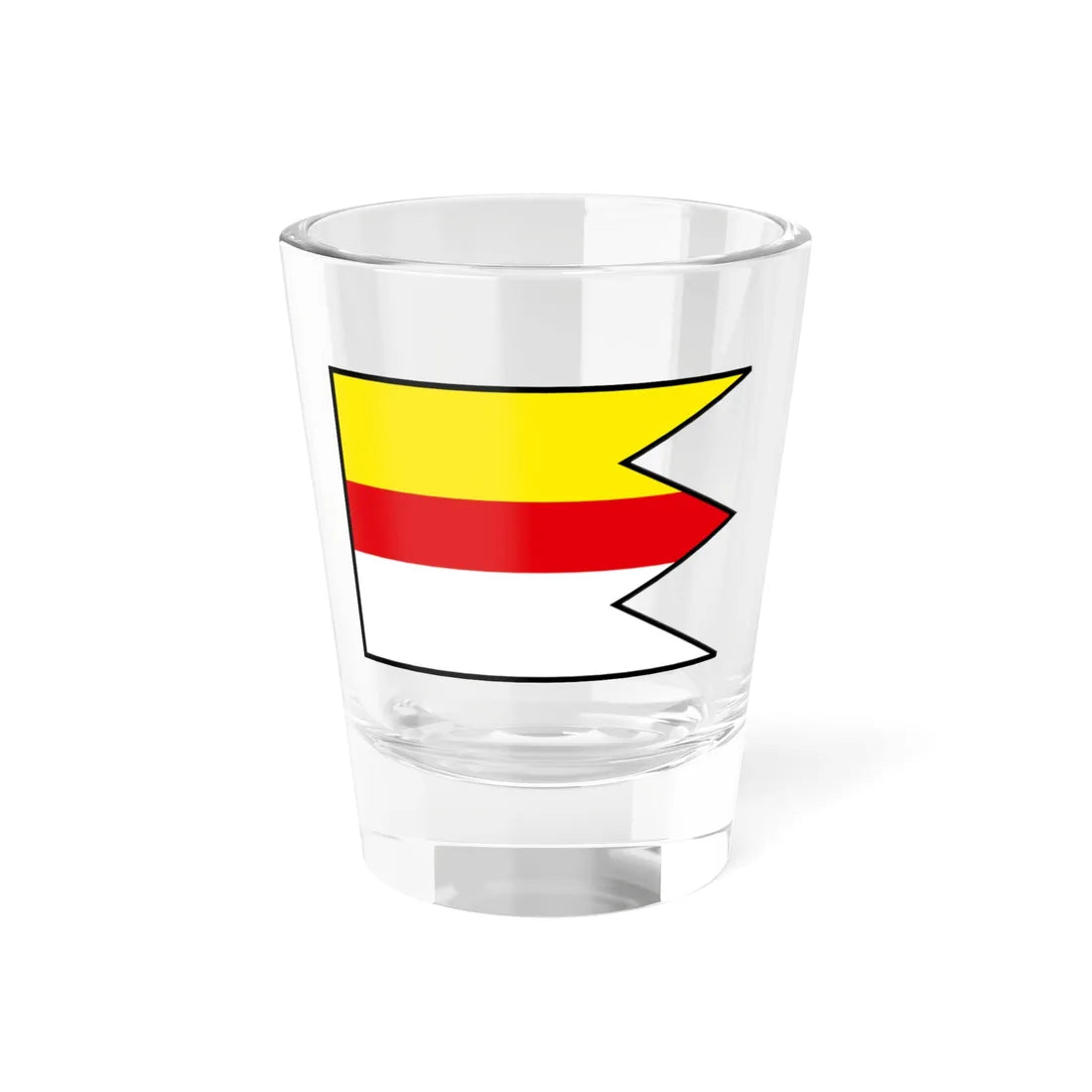 Sekule Senica Flag (Slovakia) Shot Glass 1.5oz 1.5oz - Go Mug Yourself