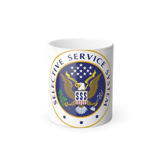 Selective Service System - Color Changing Mug 11oz-11oz-Go Mug Yourself