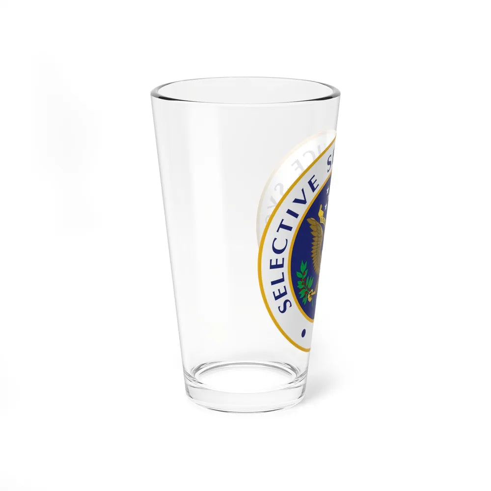 Selective Service System - Pint Glass 16oz-Go Mug Yourself