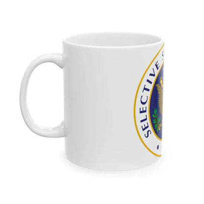 Selective Service System - White Coffee Mug - Go Mug Yourself