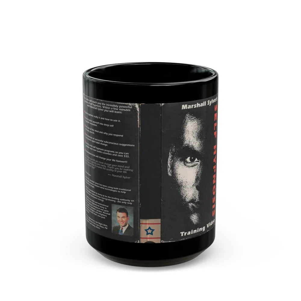 SELF HYPNOSIS (VHS COVER) - Black Coffee Mug-15oz-Go Mug Yourself