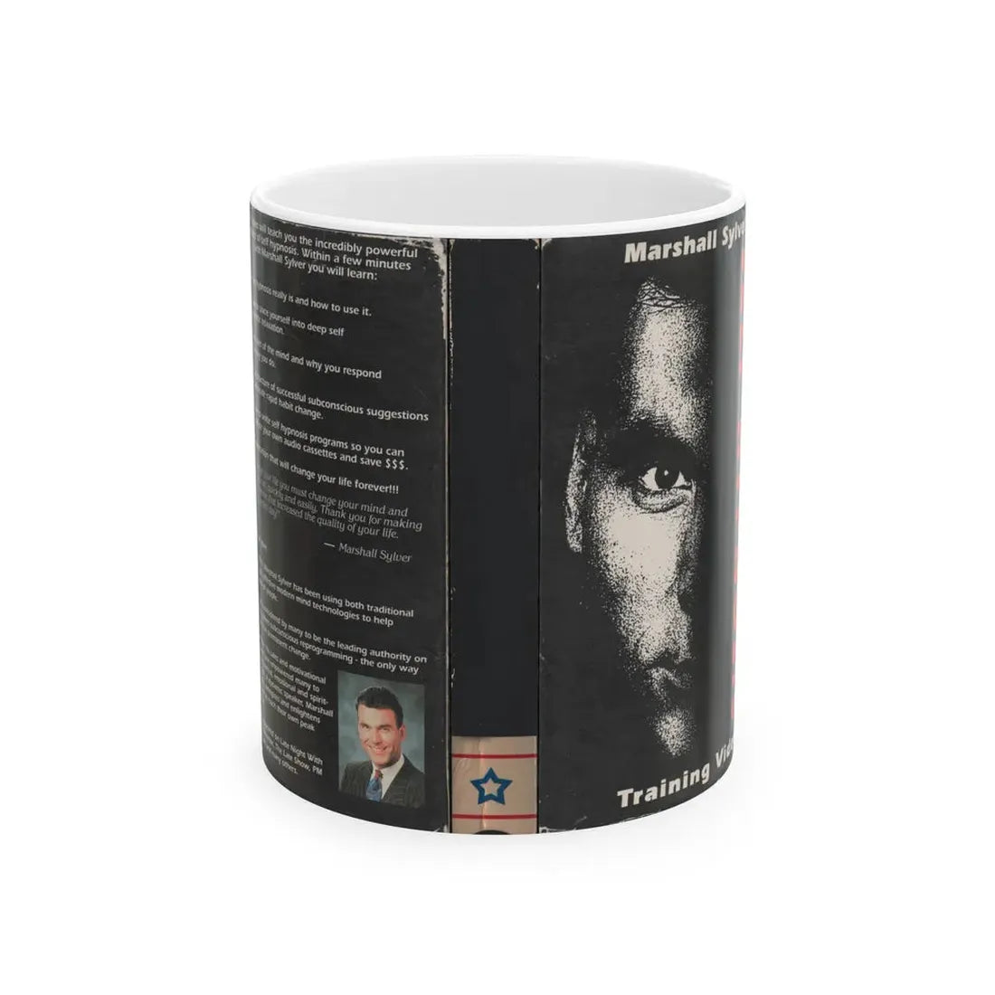 SELF HYPNOSIS (VHS COVER) - White Coffee Mug 11oz - Go Mug Yourself