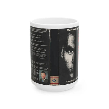 SELF HYPNOSIS (VHS COVER) - White Coffee Mug 15oz - Go Mug Yourself