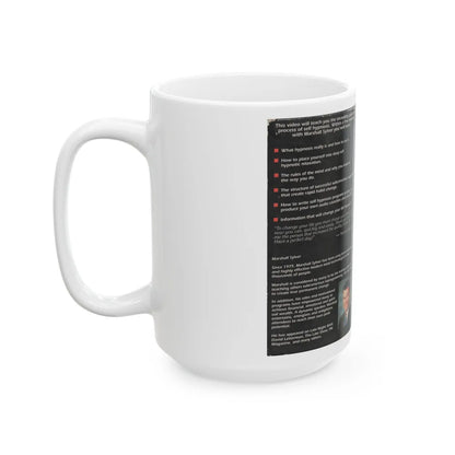 SELF HYPNOSIS (VHS COVER) - White Coffee Mug-Go Mug Yourself