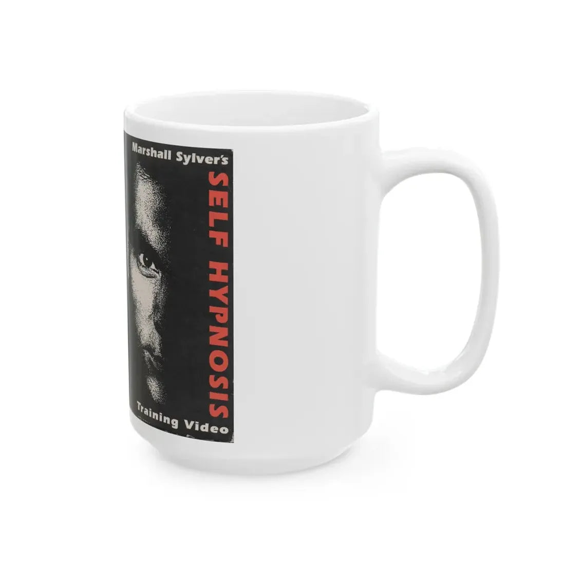SELF HYPNOSIS (VHS COVER) - White Coffee Mug - Go Mug Yourself