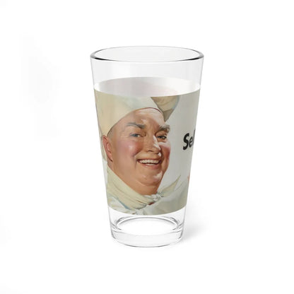 Selling Like FORDS!, Ford Motor Company billboard illustration (Magazine Illustration) Pint Glass 16oz - Go Mug Yourself