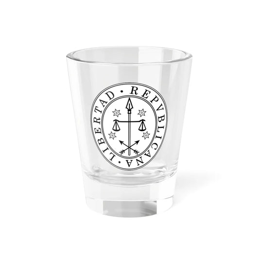 Sello de Armas de la República Oriental (Uruguay) (Coat of Arms) Shot Glass 1.5oz 1.5oz - Go Mug Yourself