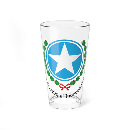 Sello de Guayaquil (Ecuador) (Coat of Arms) Pint Glass 16oz 16oz - Go Mug Yourself