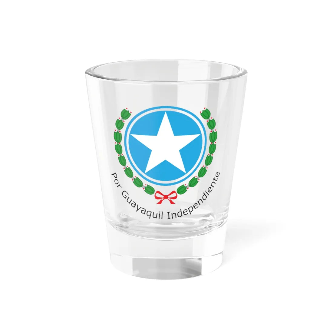 Sello de Guayaquil (Ecuador) (Coat of Arms) Shot Glass 1.5oz 1.5oz - Go Mug Yourself