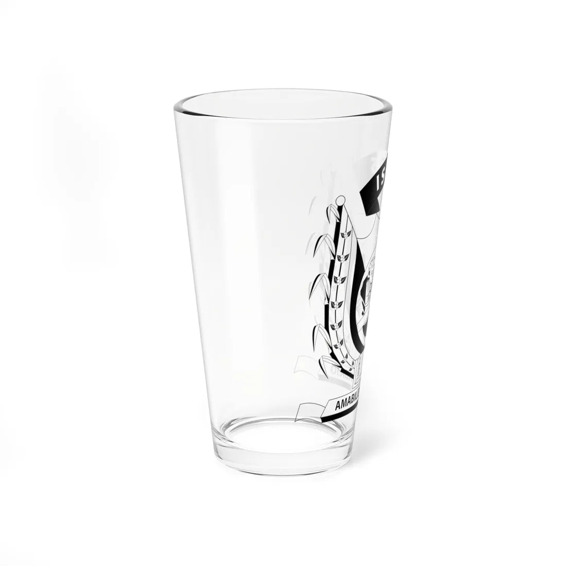 Sello de Isnos (Colombia) (Coat of Arms) Pint Glass 16oz - Go Mug Yourself