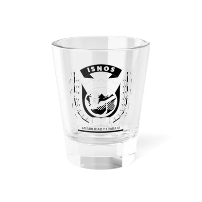Sello de Isnos (Colombia) (Coat of Arms) Shot Glass 1.5oz 1.5oz - Go Mug Yourself