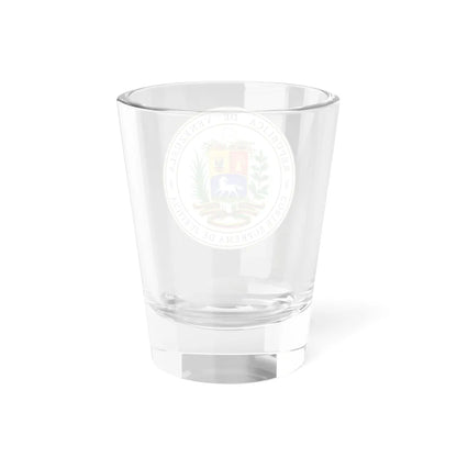 Sello de la Corte Suprema de la República de Venezuela (Venezuela) (Coat of Arms) Shot Glass 1.5oz - Go Mug Yourself