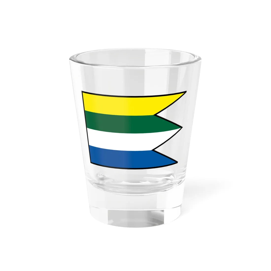 Selpice Trnava Flag (Slovakia) Shot Glass 1.5oz 1.5oz - Go Mug Yourself