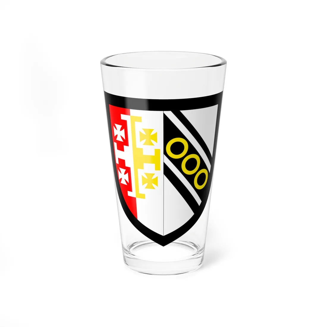 Selwyn College Cambridge arms (England) (Coat of Arms) Pint Glass 16oz 16oz - Go Mug Yourself