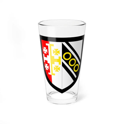 Selwyn College Cambridge arms (England) (Coat of Arms) Pint Glass 16oz 16oz - Go Mug Yourself