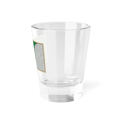 Semeliškių vėliava (Lithuania) Shot Glass 1.5oz - Go Mug Yourself