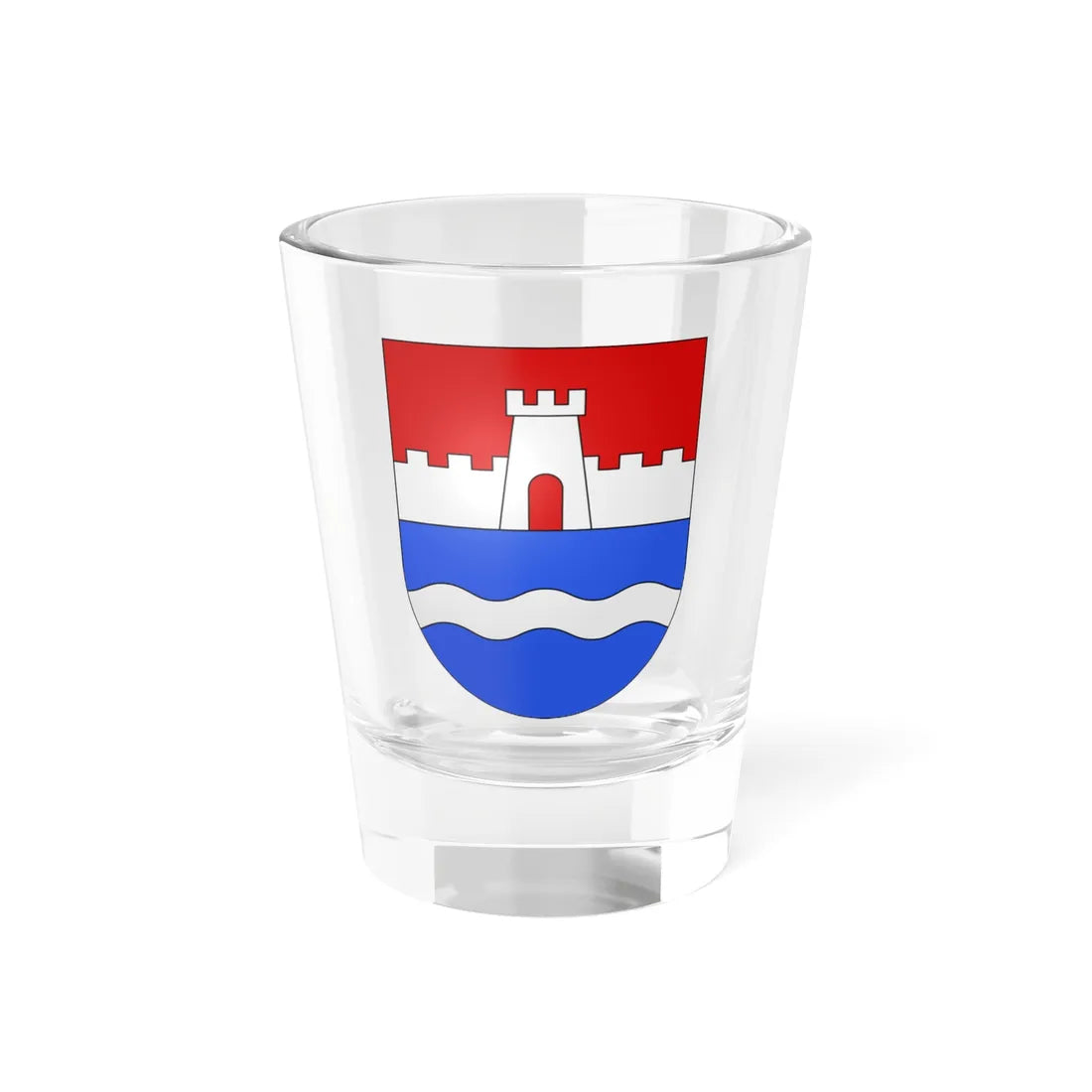 Sementina-coat of arms (Switzerland) (Coat of Arms) Shot Glass 1.5oz 1.5oz - Go Mug Yourself