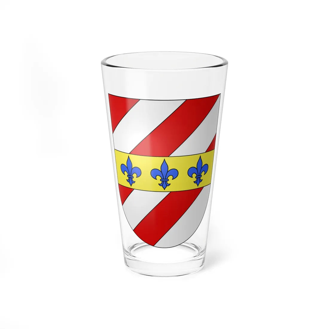 Semione-coat of arms (Switzerland) (Coat of Arms) Pint Glass 16oz 16oz - Go Mug Yourself