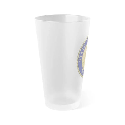 Senate Georgia - Frosted Pint Glass 16oz - Go Mug Yourself