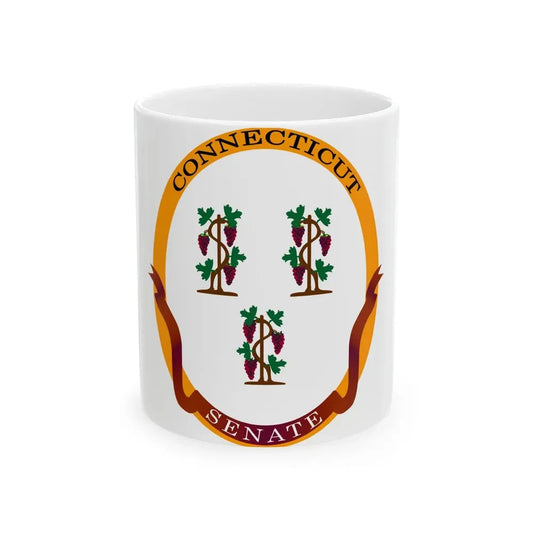 Senate of Connecticut - White Coffee Mug 11oz - Go Mug Yourself