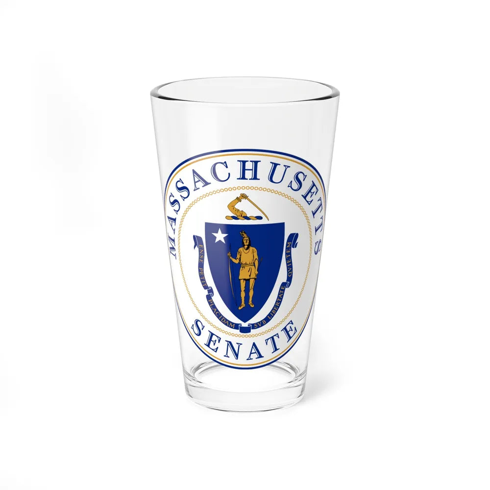 Senate of Massachusetts - Pint Glass 16oz-16oz-Go Mug Yourself