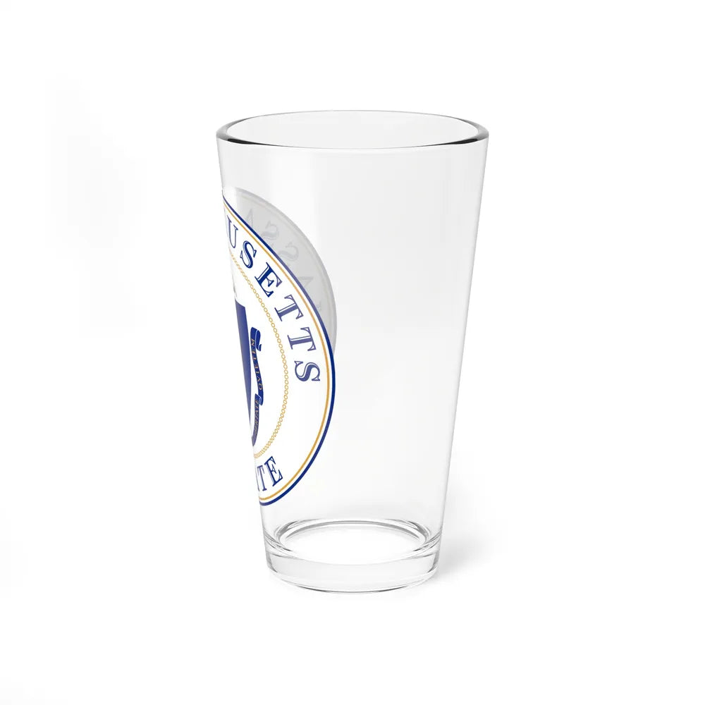 Senate of Massachusetts - Pint Glass 16oz-Go Mug Yourself