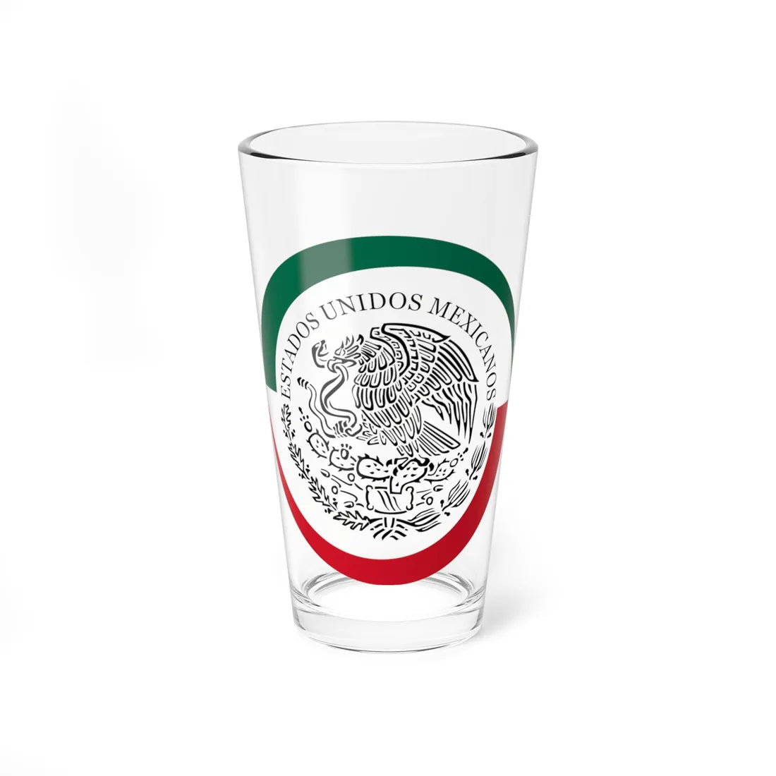 Senate Seal Mexico (Mexico) (Coat of Arms) Pint Glass 16oz 16oz - Go Mug Yourself