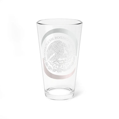 Senate Seal Mexico (Mexico) (Coat of Arms) Pint Glass 16oz - Go Mug Yourself