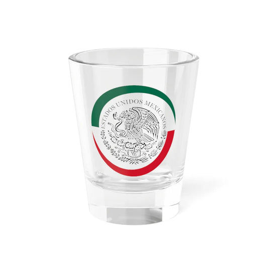 Senate Seal Mexico (Mexico) (Coat of Arms) Shot Glass 1.5oz 1.5oz - Go Mug Yourself