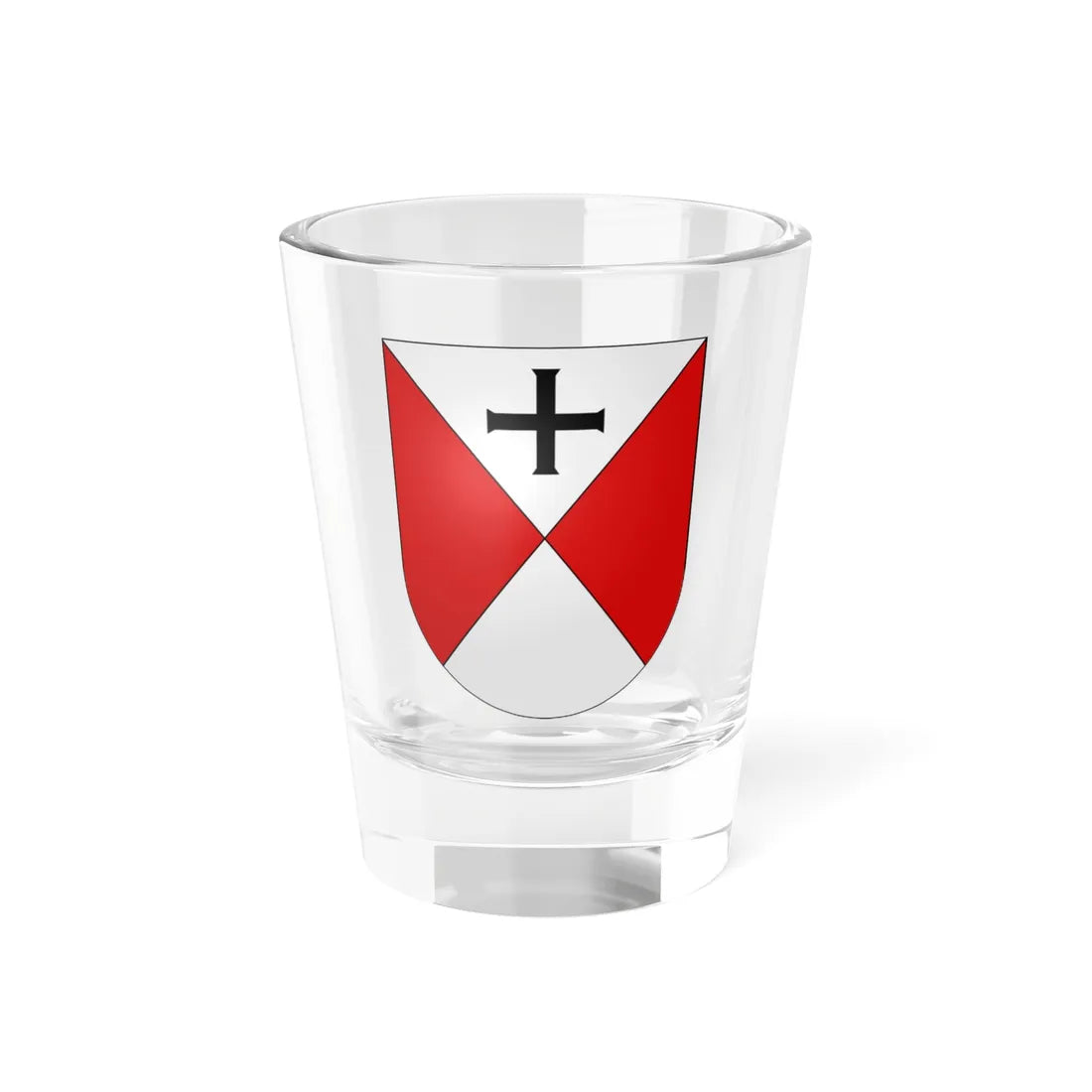 Senèdes-coat of arms (Switzerland) (Coat of Arms) Shot Glass 1.5oz 1.5oz - Go Mug Yourself