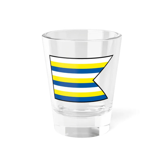 Senec Senec Flag (Slovakia) Shot Glass 1.5oz 1.5oz - Go Mug Yourself