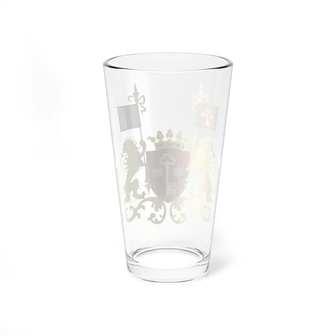 Seneffe wapen (Belgium) (Coat of Arms) Pint Glass 16oz - Go Mug Yourself