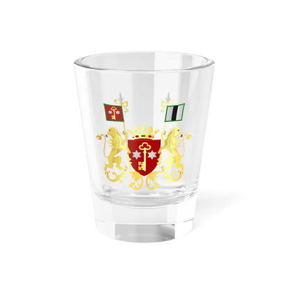 Seneffe wapen (Belgium) (Coat of Arms) Shot Glass 1.5oz 1.5oz - Go Mug Yourself