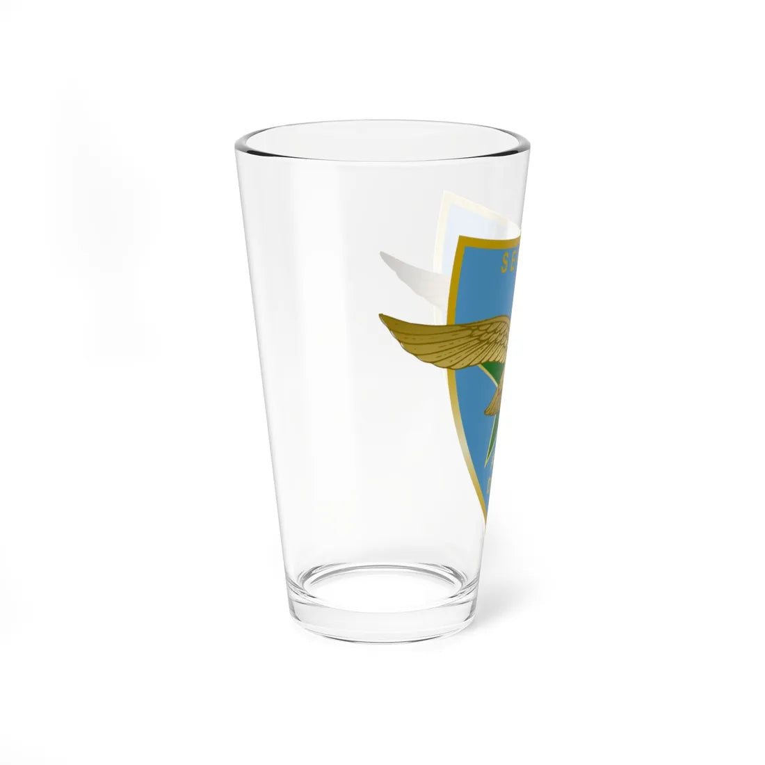Senegalese Air Force badge (Senegal) (Coat of Arms) Pint Glass 16oz - Go Mug Yourself