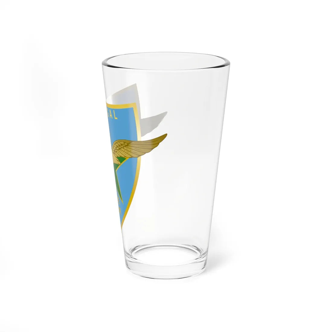 Senegalese Air Force badge (Senegal) (Coat of Arms) Pint Glass 16oz - Go Mug Yourself