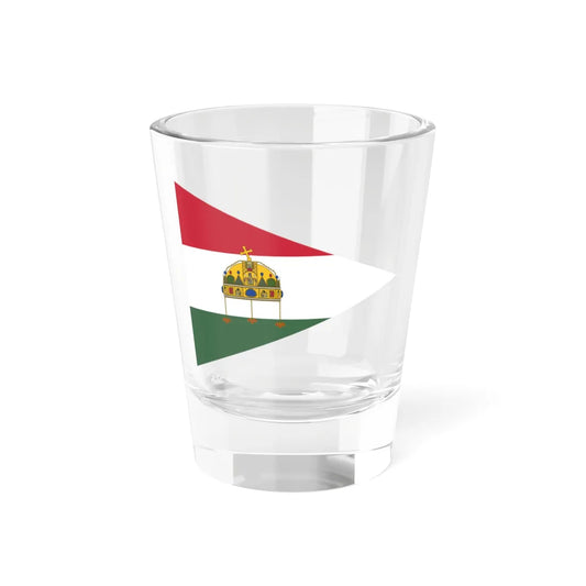 Senior Commanders Pennant of Hungary 1939-1945 (Hungary) Shot Glass 1.5oz 1.5oz - Go Mug Yourself