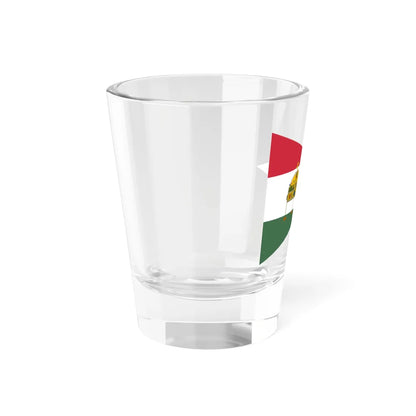 Senior Commanders Pennant of Hungary 1939-1945 (Hungary) Shot Glass 1.5oz - Go Mug Yourself