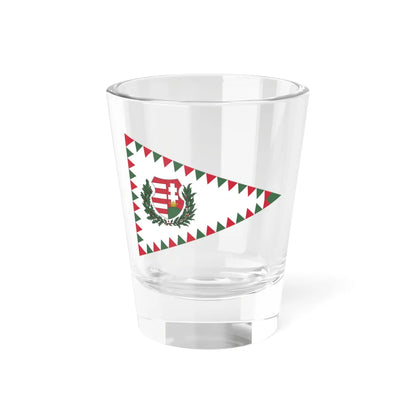 Senior Commanders Pennant of Hungary 1948-1950 (Hungary) Shot Glass 1.5oz 1.5oz - Go Mug Yourself