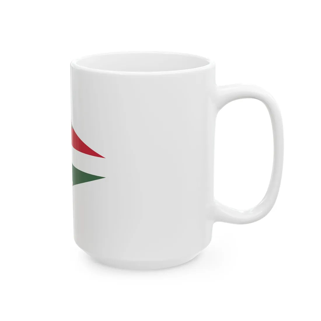 Senior Commanders Pennant of Hungary 1950-1955 (Hungary) White Coffee Mug - Go Mug Yourself