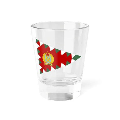 Senior Commanders Pennant of Hungary 1955-1957 (Hungary) Shot Glass 1.5oz 1.5oz - Go Mug Yourself