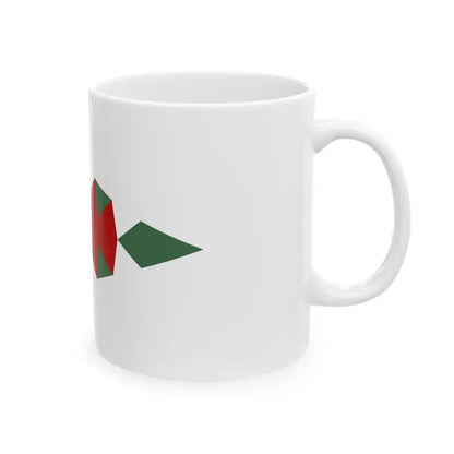 Senior Commanders Pennant of Hungary 1955-1957 (Hungary) White Coffee Mug - Go Mug Yourself