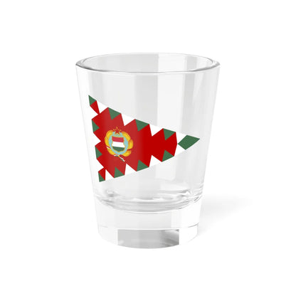 Senior Commanders Pennant of Hungary 1957-1991 (Hungary) Shot Glass 1.5oz 1.5oz - Go Mug Yourself
