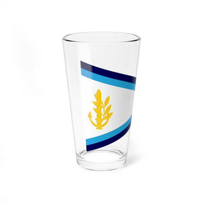 Senior Officers Pendant of the Israeli Navy (Israel) Pint Glass 16oz - Go Mug Yourself