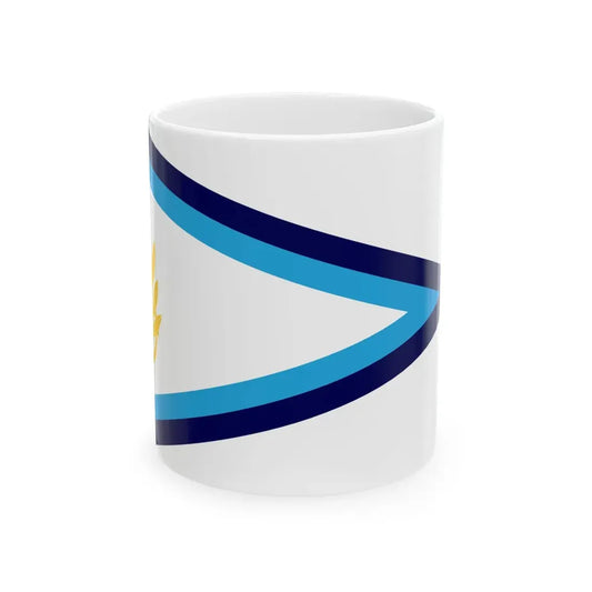 Senior Officers Pendant of the Israeli Navy (Israel) White Coffee Mug 11oz - Go Mug Yourself