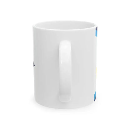 Senior Officers Pendant of the Israeli Navy (Israel) White Coffee Mug - Go Mug Yourself