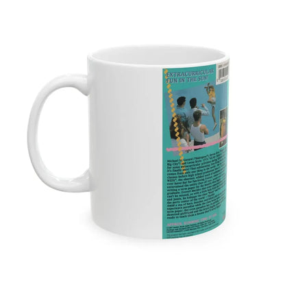 SENIOR WEEK (VHS COVER) - White Coffee Mug - Go Mug Yourself