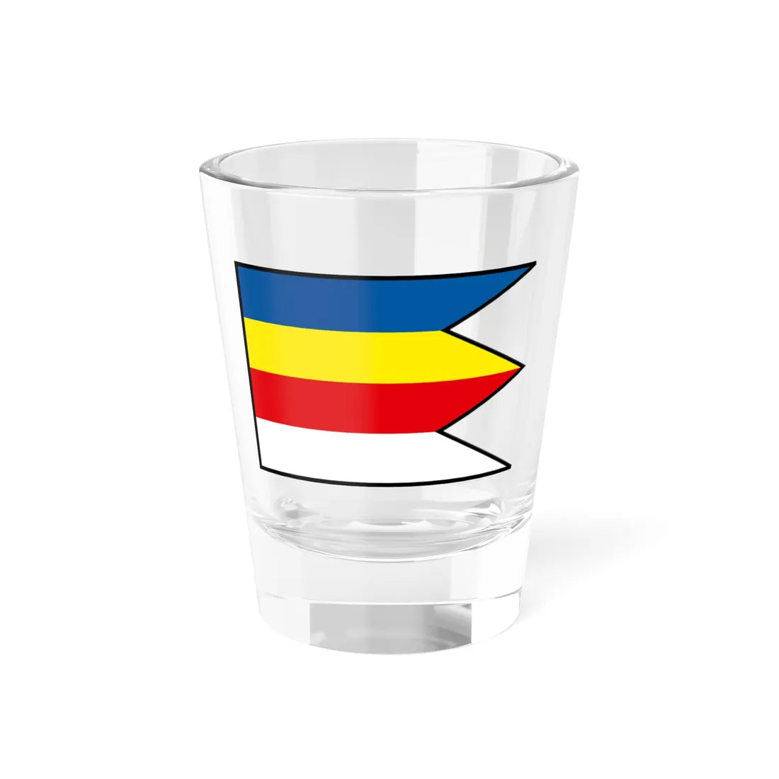Senkvice Pezinok Flag (Slovakia) Shot Glass 1.5oz 1.5oz - Go Mug Yourself