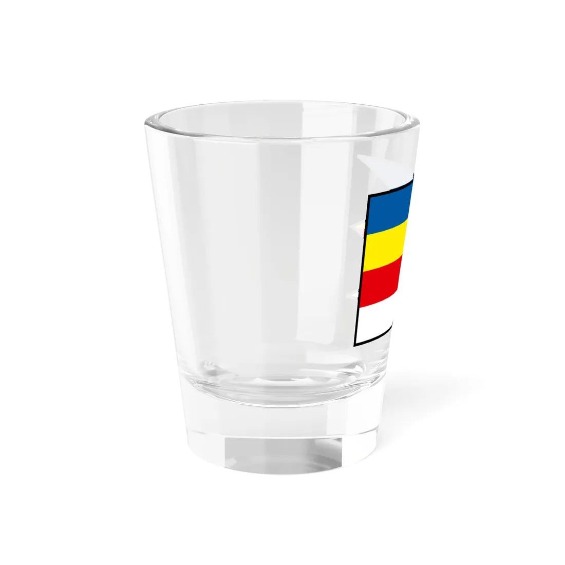 Senkvice Pezinok Flag (Slovakia) Shot Glass 1.5oz - Go Mug Yourself